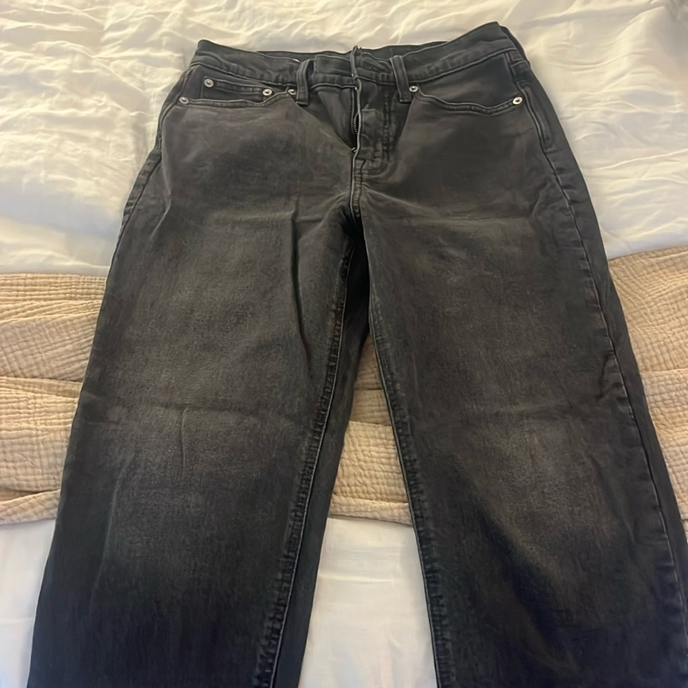 Classic Straight Black Jeans